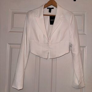 Forever 21 Crop Blazed top